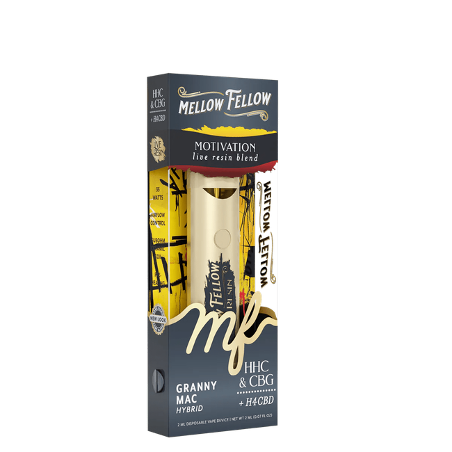 Motivation Blend 2ml Live Resin Disposable Vape - Granny Mac (Hybrid)-gallery-37327725396174