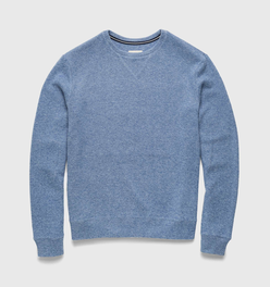 Butch Cashmist Crewneck - Blue Heather