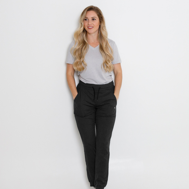 Women's Performance Jogger - Black Heather-gallery-44902684688609