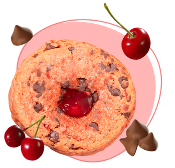 The Be Cordial Cookie - Chocolate, Maraschino Cherry, and Amaretto Flavoring