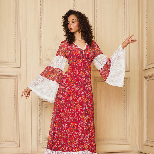 GUNNE SAX by ModCloth Josephina Bell Sleeve Dress - Limited Edition-gallery-39186147999915