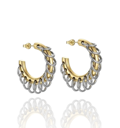 On Edge Luxe Hoop Gold