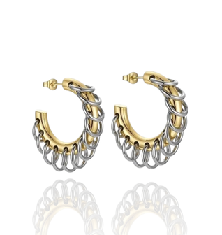 On Edge Luxe Hoop Gold