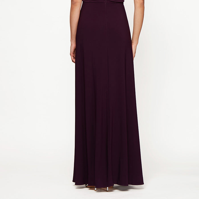 Petite Celeste A-Line Matte Jersey Dress-gallery-42655464489216