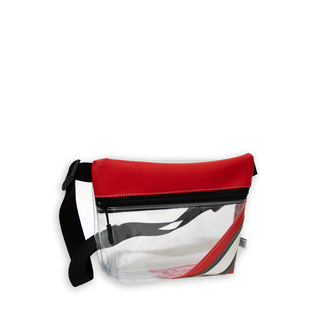 Collegiate Football Stadium Clear Stripe Game Day Fanny Pack