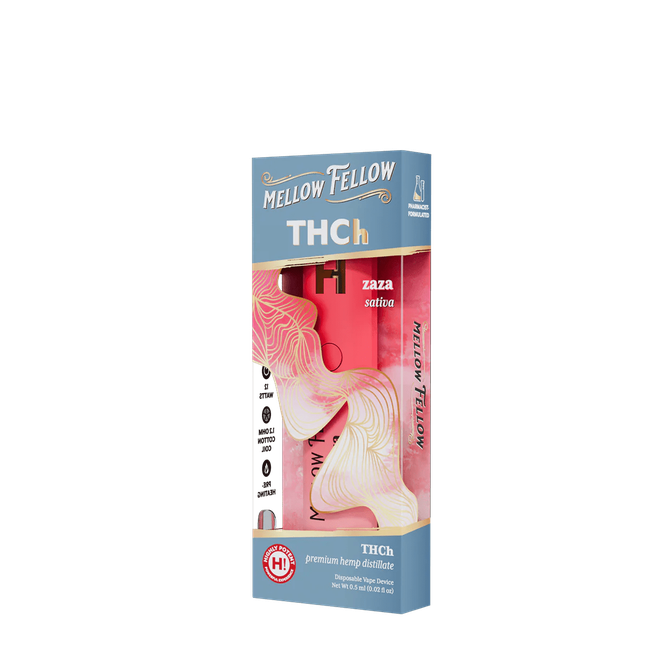 THCh 0.5g Disposable Vape - ZaZa (Sativa)-gallery-37327594881230