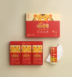OSONDOSON Fermented Red Ginseng for Kids – Pesticide-Free | 30 Stick Packs