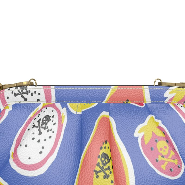 Fruit of the Poisonous Tree Pleated Soft Frame Bag-gallery-32171566858306