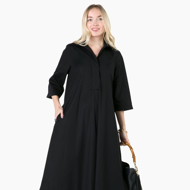 Weekender Caftan Dress - Midnight-gallery-48400568647968