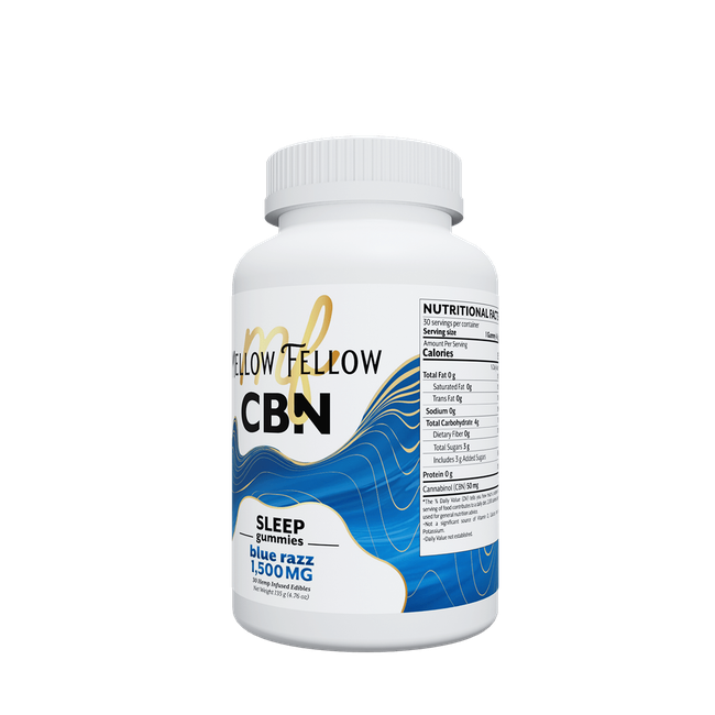 Sleep CBN Gummies - 1500mg - Blue Razz-gallery-37564431106254