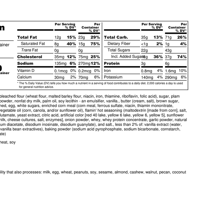 The Hot Mess Cookie - Mango Chunks, White Chocolate Chips, and Hot Cheese Dust-gallery-49935910699303