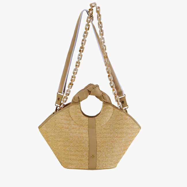 Knotted Herringbone Tote-gallery-37493288665286