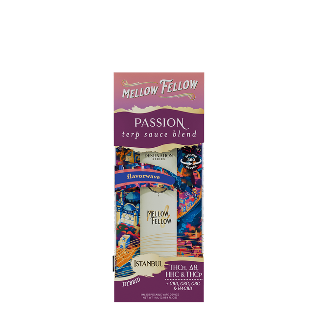Passion Blend - Terp Sauce 1ml Disposable Spinner Vape - Flavorwave (Hybrid)-gallery-36989971693774