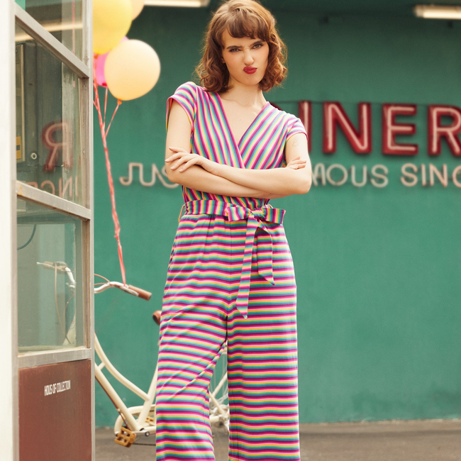 The Twist & Stripe Jumpsuit-gallery-39231315378347