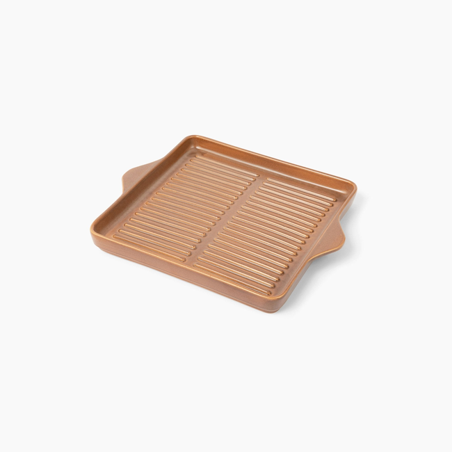 Indoor/Outdoor Ceramic Stoneware Grill Pan-gallery-53351563985268