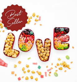 LOVE Gourmet Gift Box: Edible Letters Filled with Artisanal Treats