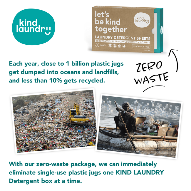 Eco-Friendly Laundry Detergent Sheets -  Ocean Breeze (60 loads)-gallery-30800414703699