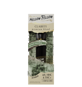 Clarity Blend 2ml Disposable Vape - Grease Monkey (Hybrid)