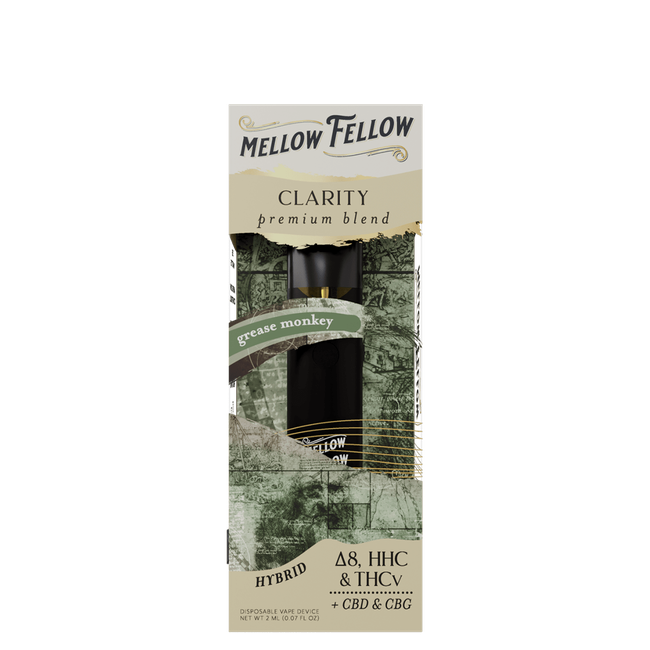 Clarity Blend 2ml Disposable Vape - Grease Monkey (Hybrid)-gallery-37152324911310