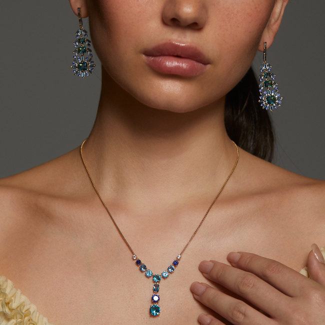 STELLAR MULTI STONE Y NECKLACE-gallery-48514452685059