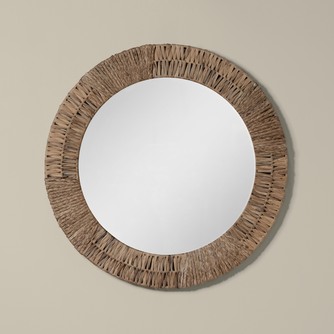 Folha Round Mirror