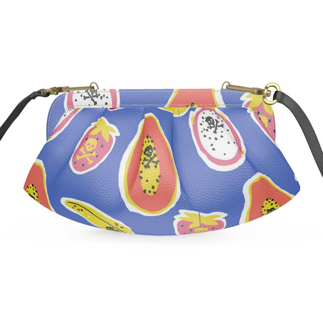 Fruit of the Poisonous Tree Pleated Soft Frame Bag-gallery-32171566825538