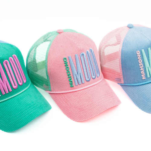 MAHJONG HAT | Corduroy Trucker | Mahjong Mood-gallery-50853586469175