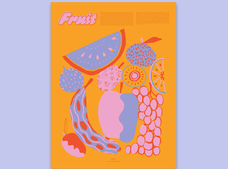 Fruit Fun Facts Print