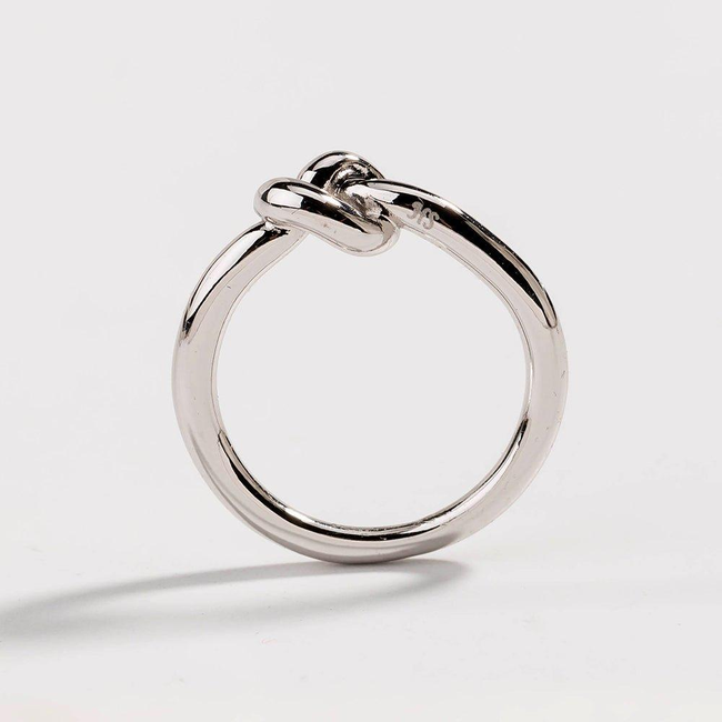 Love Knot Ring Commitment Ring-gallery-30351686860858