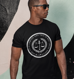 Not your lawyer Big and Tall Tee