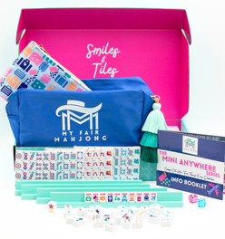 MINI TRAVEL MAHJONG  |  Mini Anywhere Series  |  White
