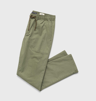 Tyler Poplin Utility Pant - Lichen Green