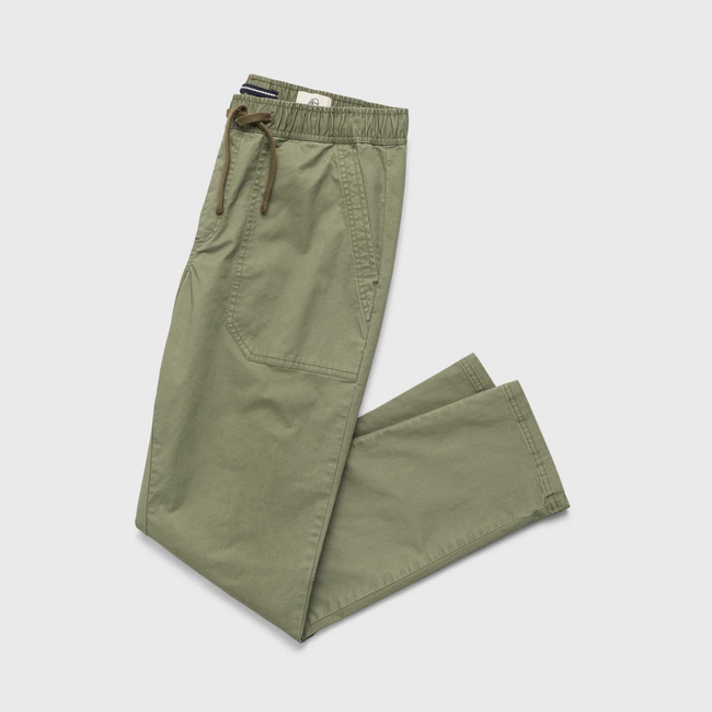Tyler Poplin Utility Pant - Lichen Green-gallery-44084953645314