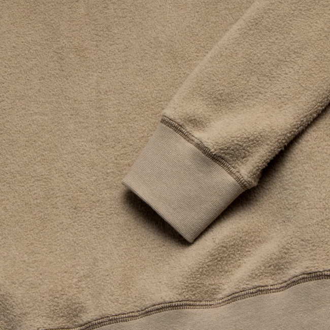 Butch Fuzzy Fleece Crewneck - Chinchilla-gallery-44470653419778