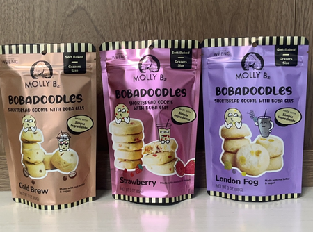 Award winning Boba short bread cookies "Bobadoodles"!