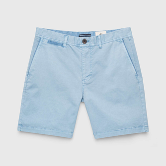 Andrew 7.5" Stretch Twill Short - Blissful Blue