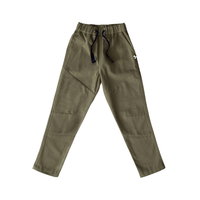 Ash Pants - Olive-gallery-47000662081835