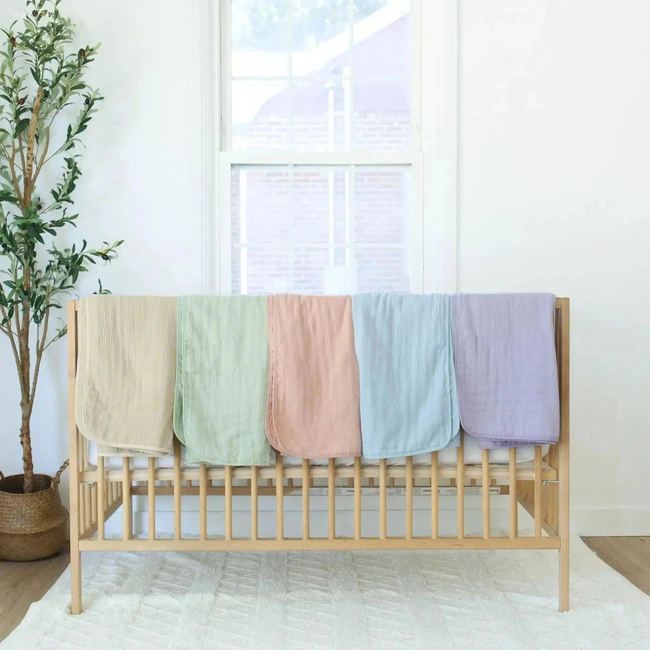 100% Muslin Cotton Blanket – Light Beige Solid (Available in Two Sizes)-gallery-46906245578985