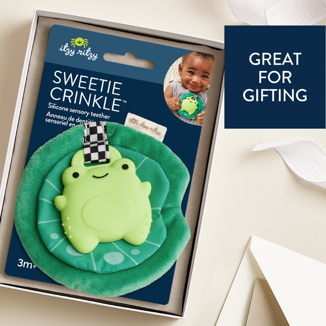 Sweetie Crinkle™ Sensory Teether-gallery-39277740458155