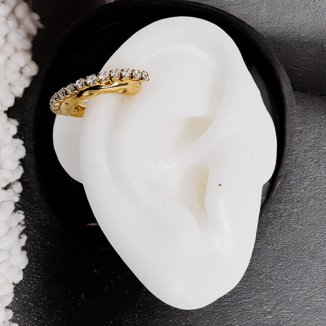 Hammered Ear Cuff-gallery-42474098524410