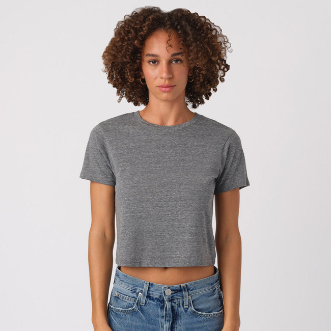 Babe Tee <br> Heather Grey-gallery-31511337402434