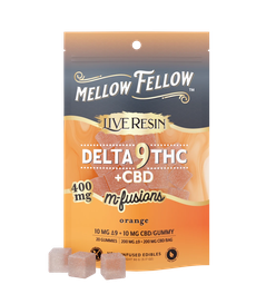 Delta 9 Live Resin Edibles 400mg - Orange