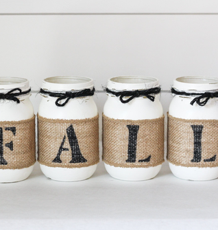 Fall Table Centerpiece | Fall Home Decor - Two Sided