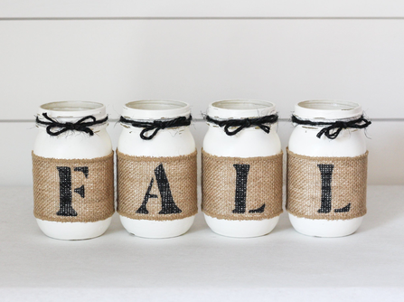 Fall Table Centerpiece | Fall Home Decor - Two Sided