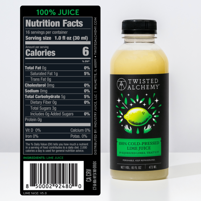 16oz 100% PERSIAN LIME JUICE COLD PRESSED-gallery-61344314917231