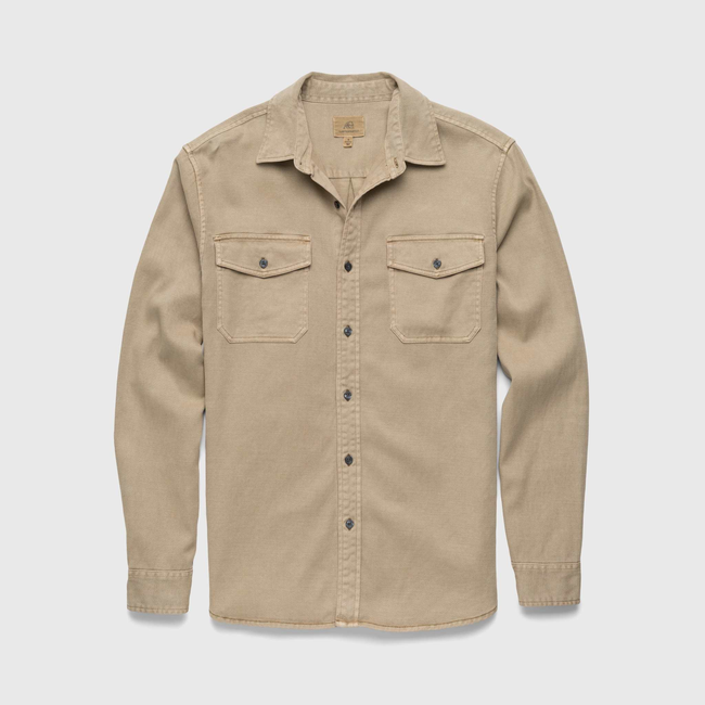 Jeb Tencel Shirt - Chinchilla-gallery-44067650109698