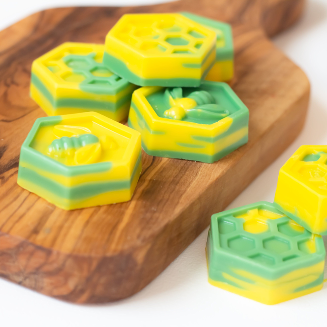 Pineapple + Sage Wax Melts Honeycombs Box PURE JOY - Pack of 6-gallery-29043899662406