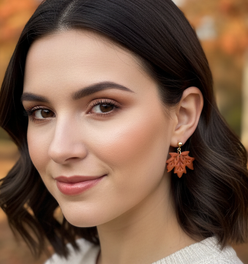 Audrey Maple earrings 🍁