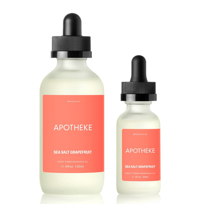 Sea Salt Grapefruit Scent Tower Diffuser Fragrance Oil, 30 ml-gallery-32791693951041