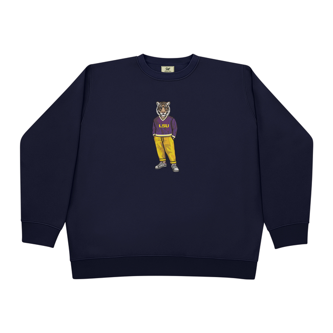 LSU Original Embroidered Crewneck-gallery-60491228250429